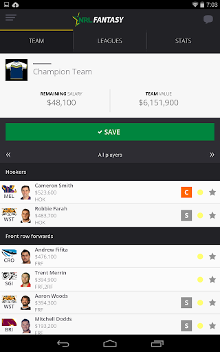 NRL Fantasy