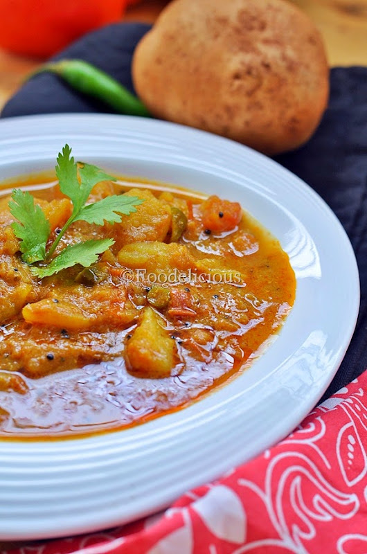 Foodelicious-Platform Potato Curry