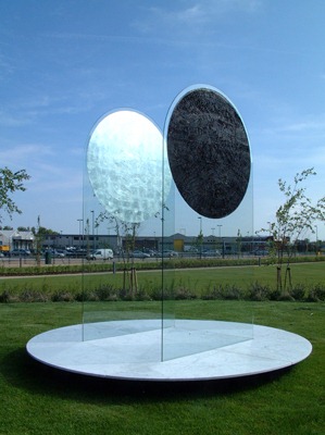 moon monumental sculpture