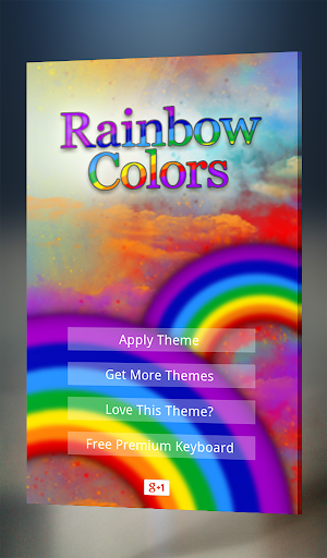 Rainbow colors Keyboard