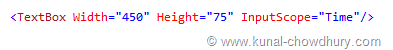 WP7.1 Demo - InputScope (Single Line) WP7.1 Demo - InputScope (Single Line)