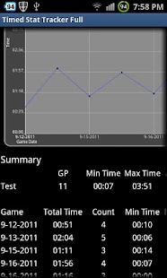 Timed Stat Tracker Screenshots 3