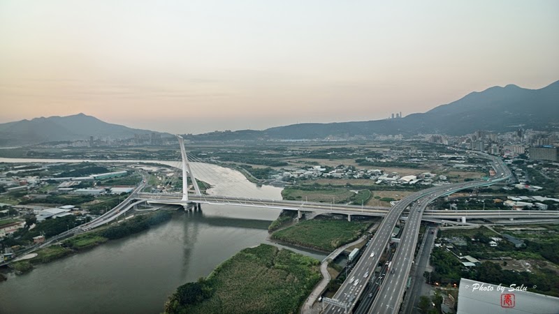 台北 北投焚化爐 關渡平原 社子大橋 夜景