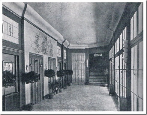 Interior del cine Capitol años 30