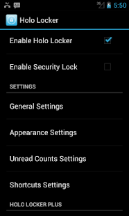 Holo Locker Plus - screenshot thumbnail