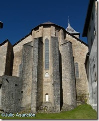 Ábside de la Iglesia e Santa María de Roncesvalles