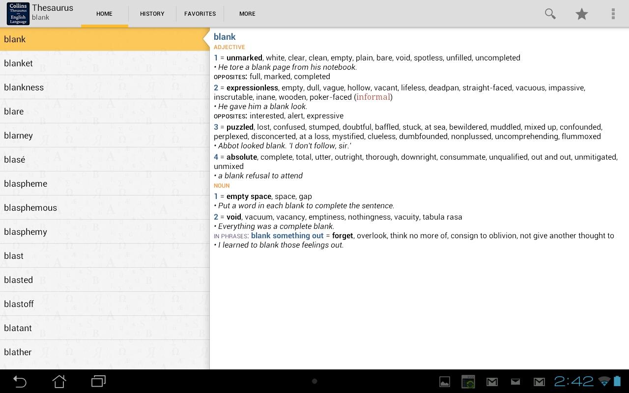 Collins Thesaurus English TR Android Apps on Google Play