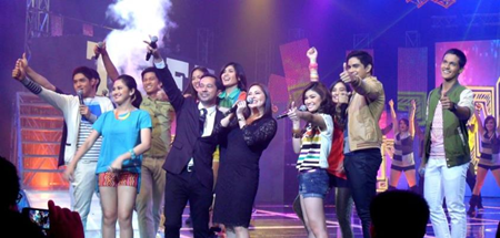 Teen Gen cast in Party Pilipinas