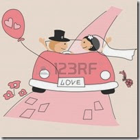dibujos divertidos coches de boda (17)