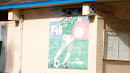 Soccer Player Mural