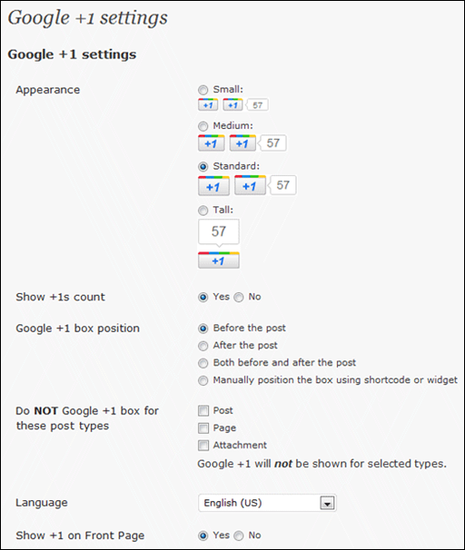 Googleplusone