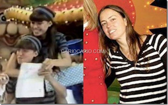 Mariana Richard, Metralha, ficou na Rede Globo. Mariana cresceu e hoje é assistente de direção de TV na emissora