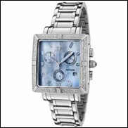 Square Angel Diamond Accented Watch