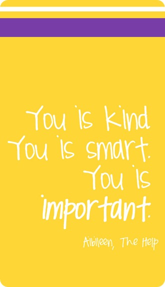 You is kind QUOTE