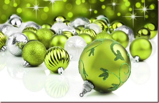 Blue christmas ornaments with star background Blue christmas ornaments with star background