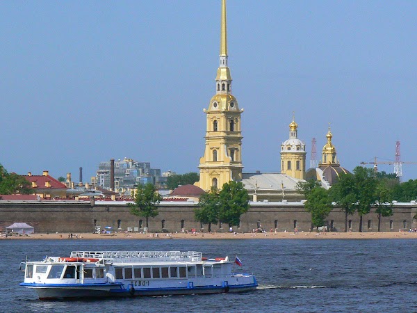 Obiective turistice Rusia: fortareata Sf. Petru si Pavel Sankt Petersburg.JPG