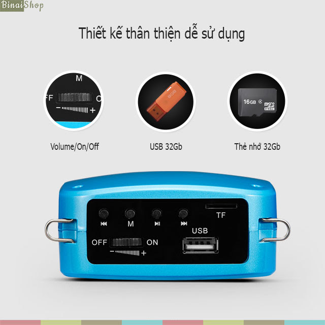 Máy trợ giảng không dây Shidu SD-S613 (2.4G)
