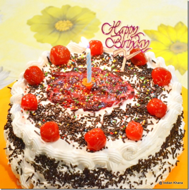 Easy Black forest cake recipe in indian blog