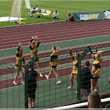 Einlauf Aces (Berlin Adler Cheerleader)