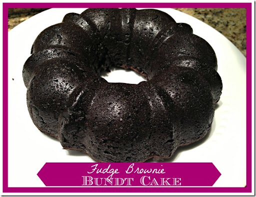 Spicy Sweet Potato: Gluten Free Fudge Brownie Bundt Cake