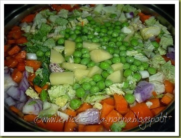 Minestrone di verdure dell'orto con pastina (4)