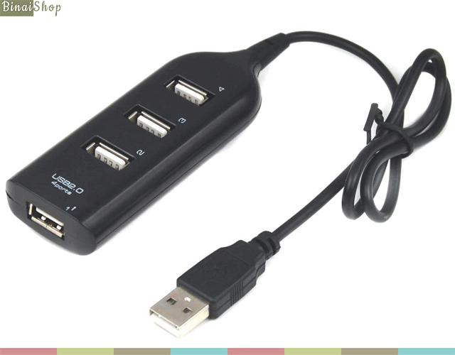 Bộ chia usb cho máy tính USB 2.0 Hub 4 Port