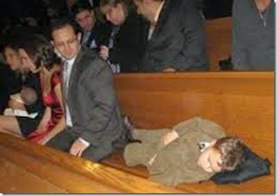 sleeping-in-church