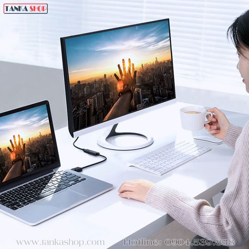 Đầu chuyển displayport sang hdmi 2K 4K