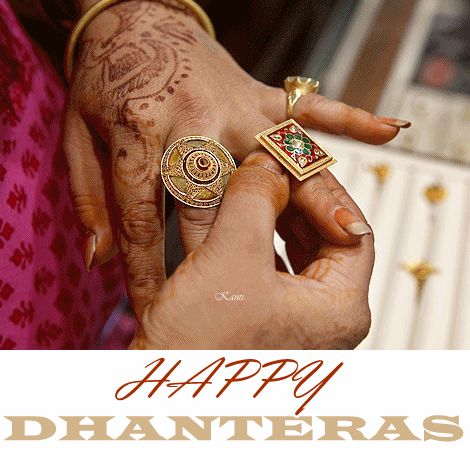 Shubh Dhanteras Animated Greeting Cards