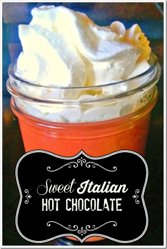 sweet italian hot chocolate