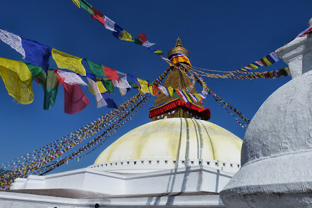 Obiective turistice Nepal: Templul Bouddha - Kathmandu