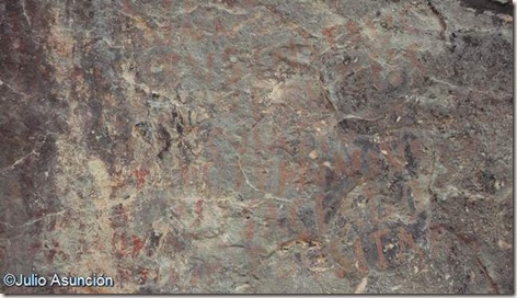 Cueva Negra - grafitos romanos - Fortuna