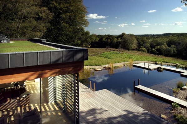 Casa sostenible New Forest / Pad studio vivienda-sostenible-con-piscina