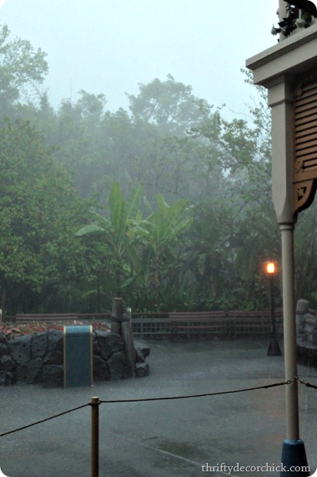 downpour in Disney
