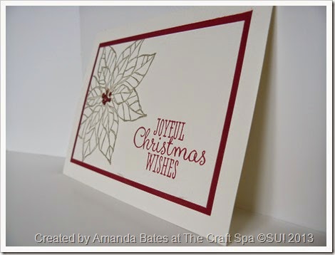 Amanda Bates, The Craft Spa, Leeds Creative Tour Swap, Joyful Christmas CAS Card 2, 2013_09