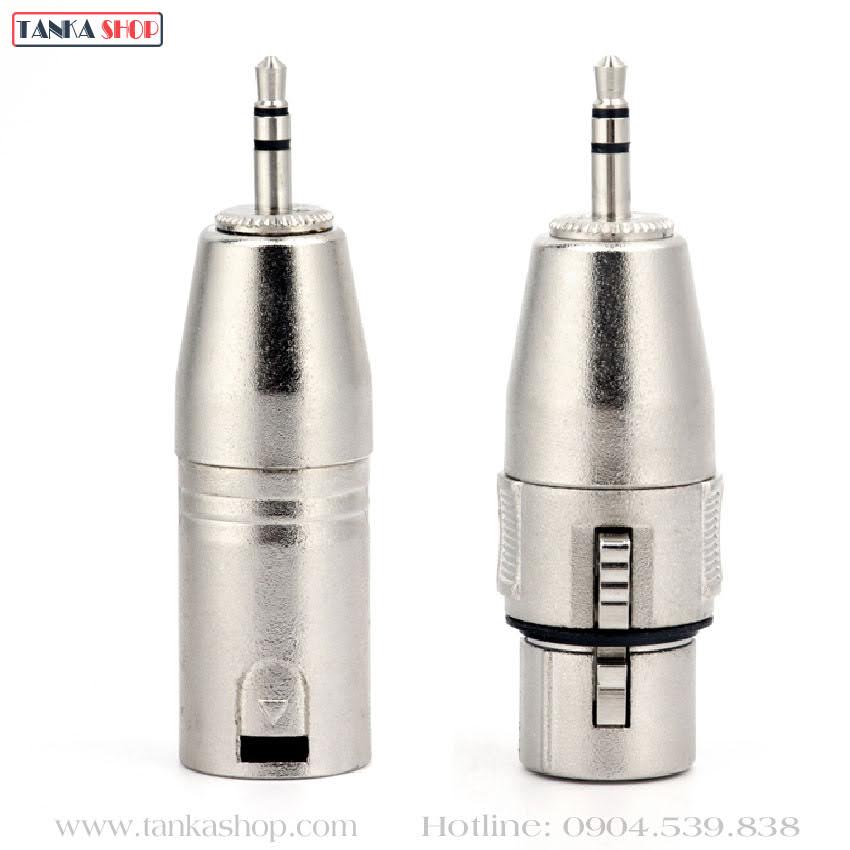 Jack chuyển 3.5 sang XLR Jack chuyển 3.5 sang XLR