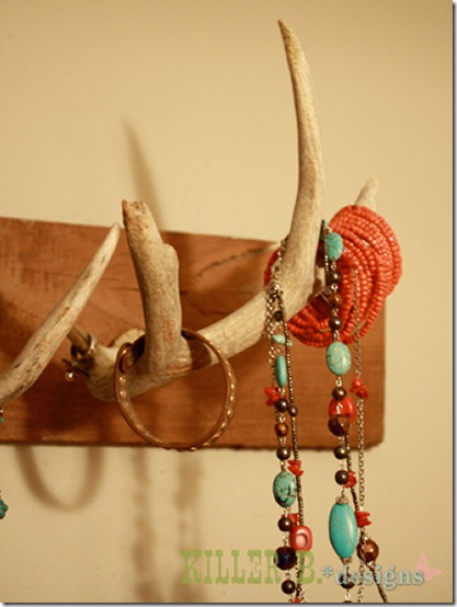 friday feature--antler jewelry holder from killer b designs