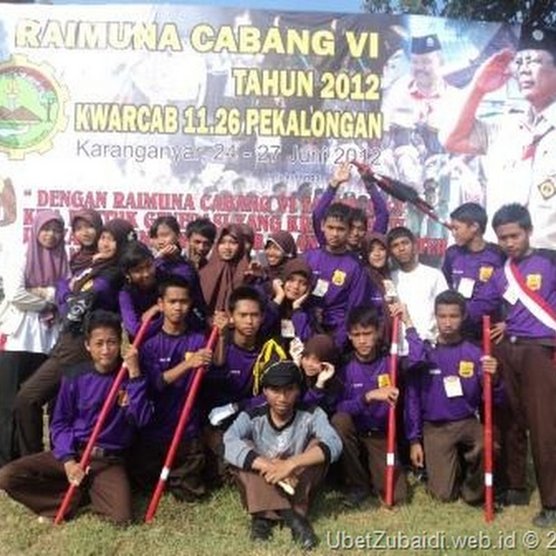 Kontingen SMA 1 Talun dalam Raimuna Cabang Kabupaten Pekalongan 2012