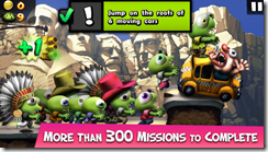 أكثر من 300 مهمة مختلفة يمكنك تنفيذها فى لعبة تسونامى الزومبى Zombie Tsunami