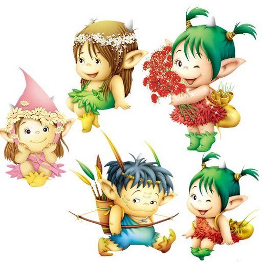 Dibujos De Hadas Y Duendes Colorear Dibujos