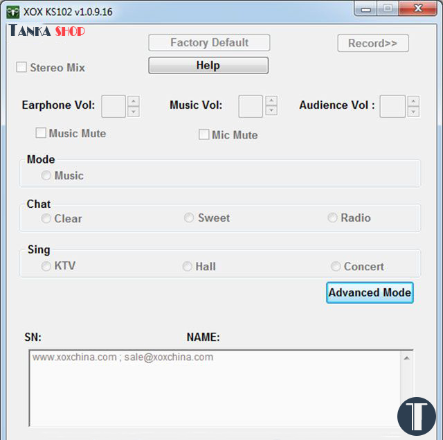 Sound card hát live XOX KS108