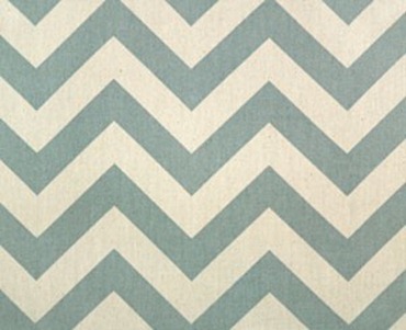 blue chevron fabric