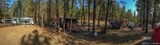 family camp at Riverside State Park