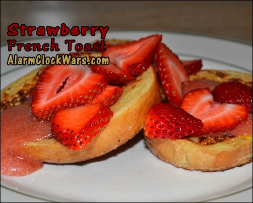strawberry french toast