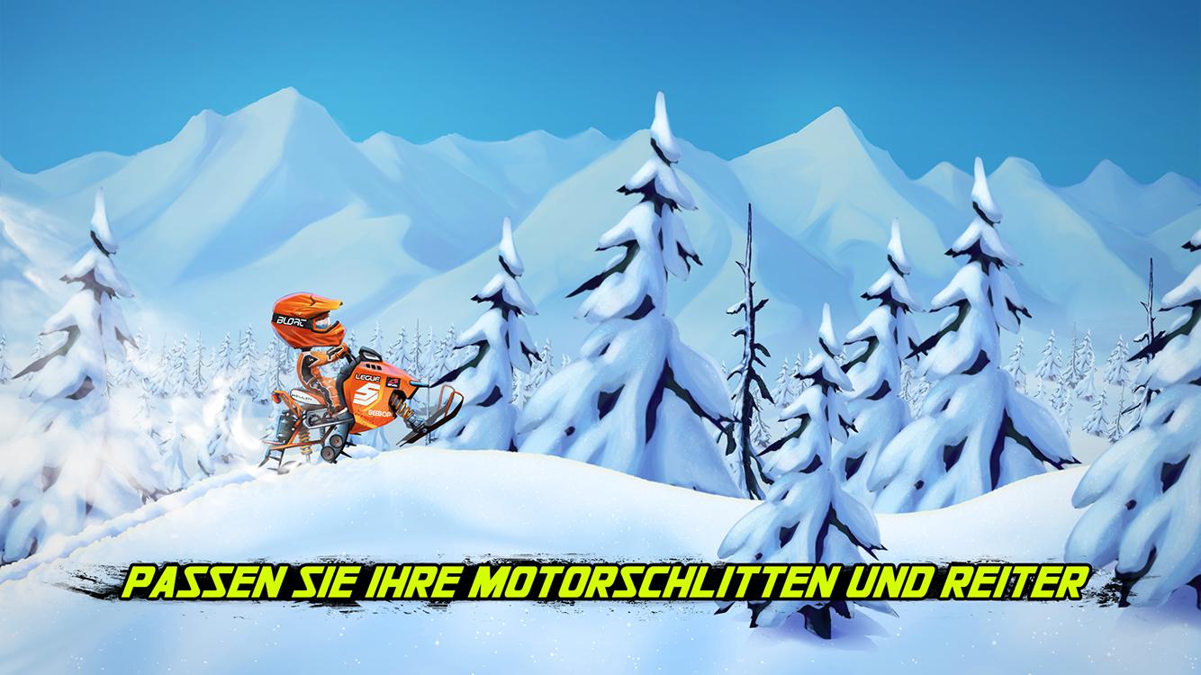 Android application Sled Mayhem screenshort