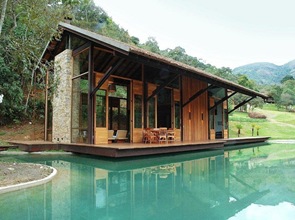 Moderna casa de madera