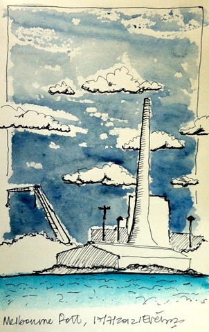 Port Melbourne Sketch