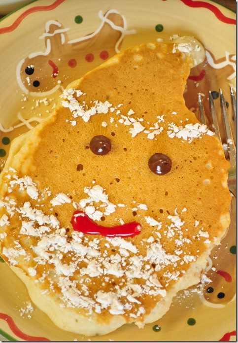 Santa pancake 2