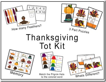 Thanksgiving Tot Kit Preview