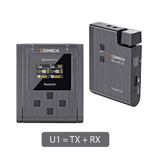 Comica BoomX-U (U1 / U2) - Bộ Micro Không Dây UHF